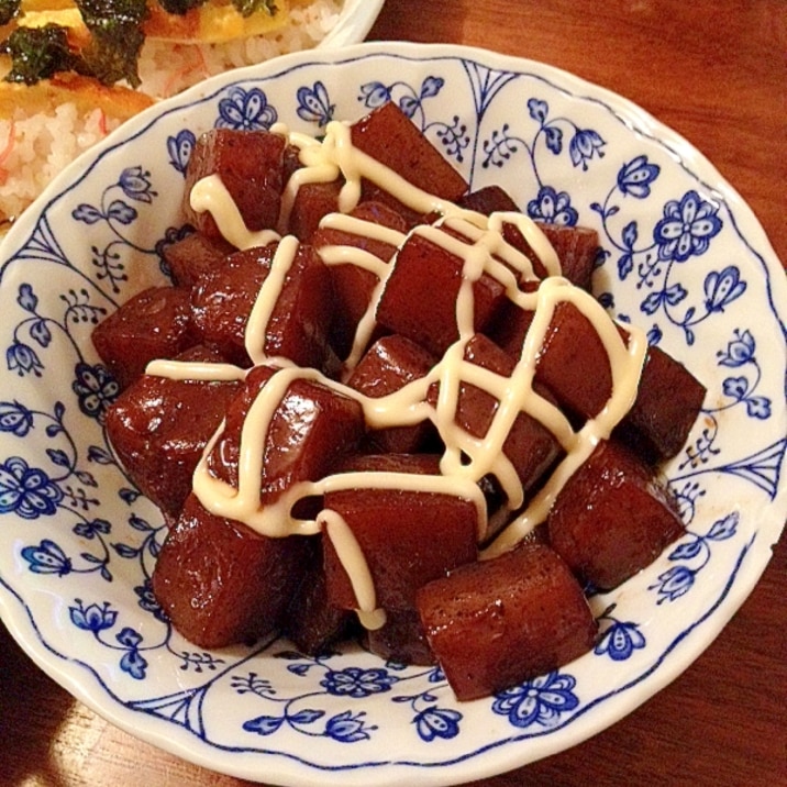 こんにゃくの照り焼きマヨ